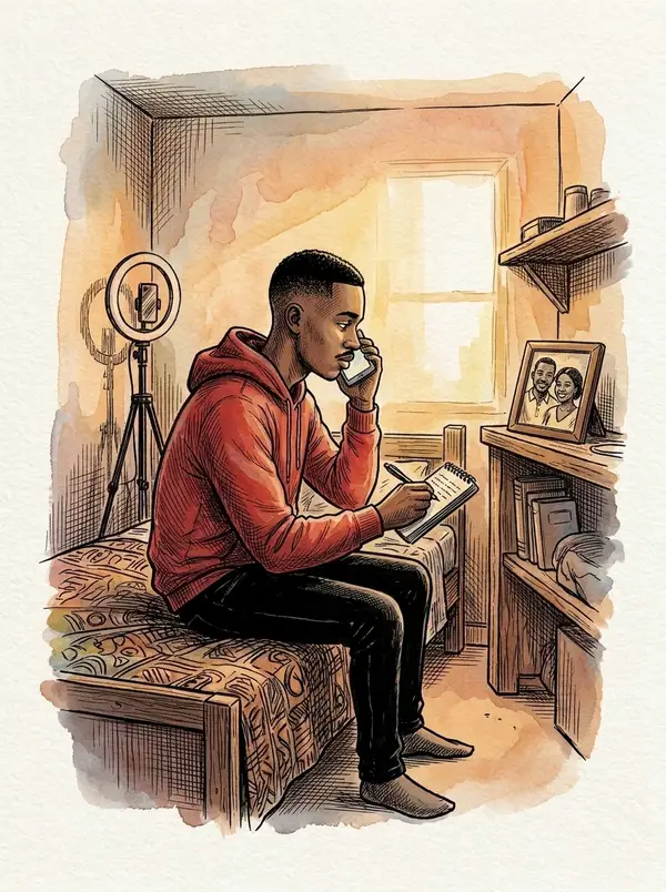 Illustration du conte « La nuit folle de Juju le Boss », planche 17