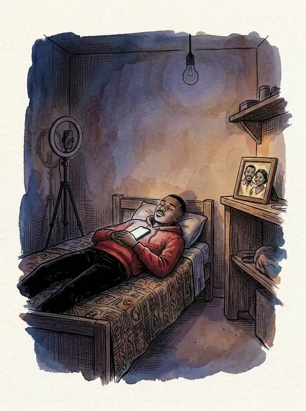Illustration du conte « La nuit folle de Juju le Boss », planche 5
