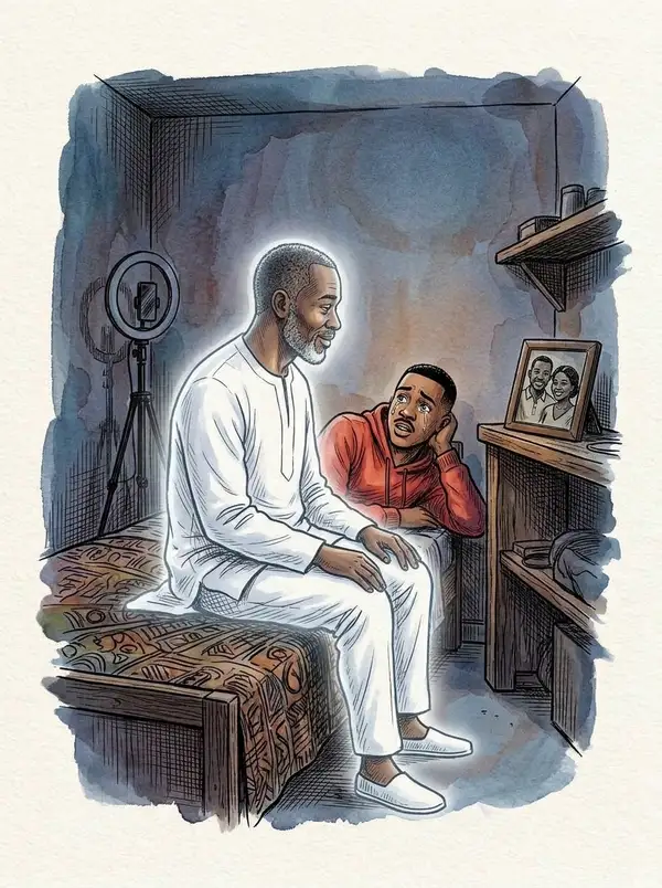 Illustration du conte « La nuit folle de Juju le Boss », planche 6