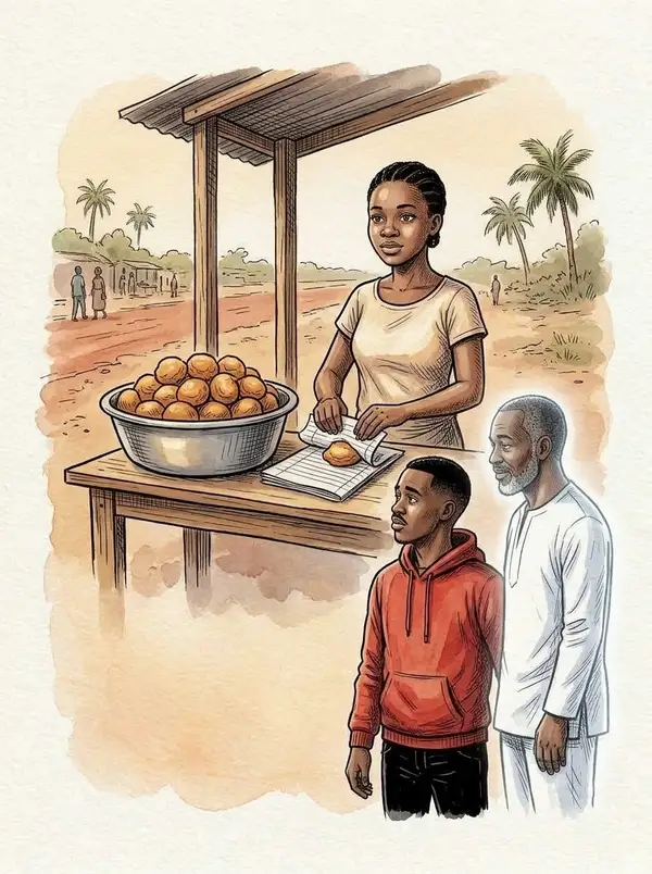 Illustration du conte « La nuit folle de Juju le Boss », planche 9